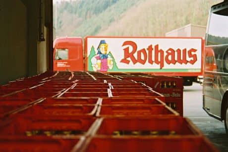 Narrentreffen – Anlieferung Rothaus — Narrenzunft Zell am Harmersbach 2004