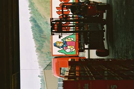 Narrentreffen – Anlieferung Rothaus — Narrenzunft Zell am Harmersbach 2004